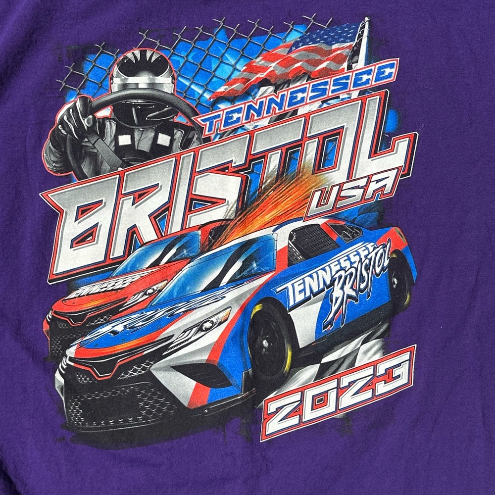 2023 Tennessee Bristol Racing Shirt Men’s Size XXL